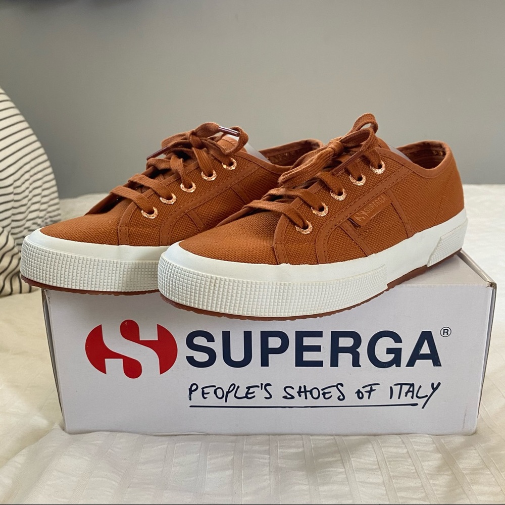 Superga Cotus sneaker in Palo Santo